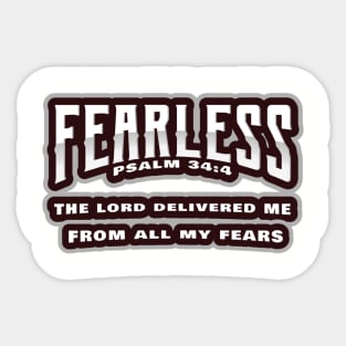 FEARLESS Sticker